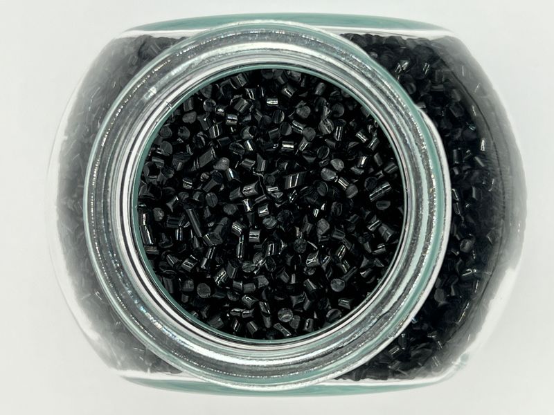 Тугоплавкий кератин для нарощування волосся (#1 Чорний) 10 грам 111-10 фото
